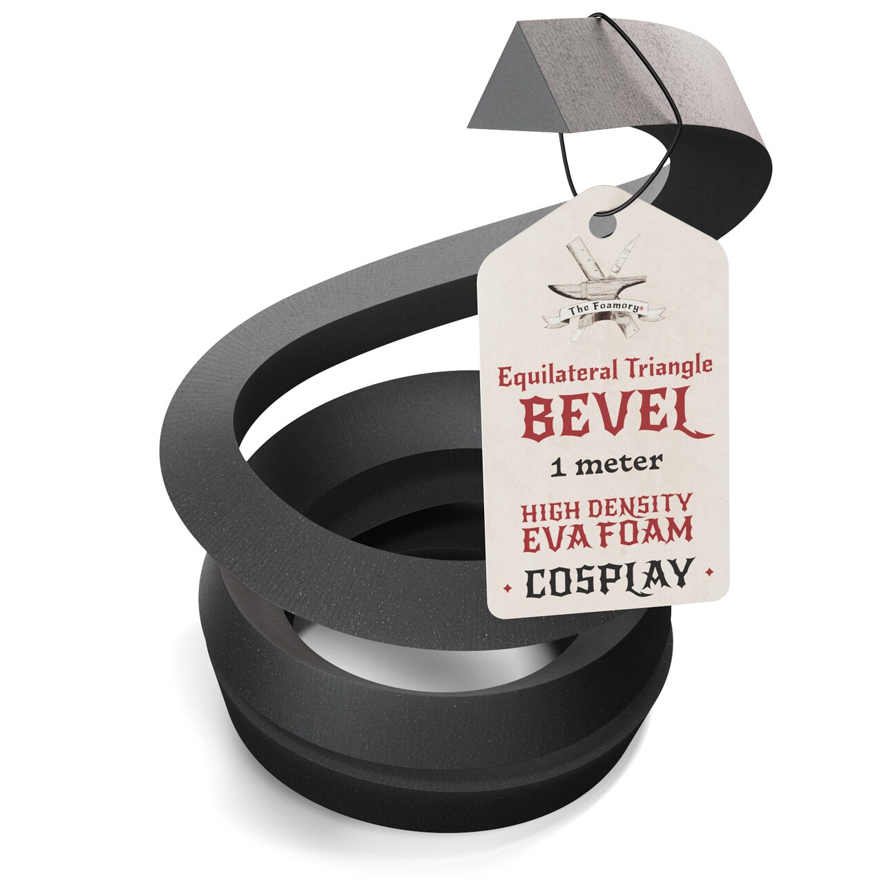 EVA Foam Dowel/Bevel - 1 to 3 Meter(s) Cosplay Craft Material - Multiple Shapes - Multiple Diameters 5-40mm